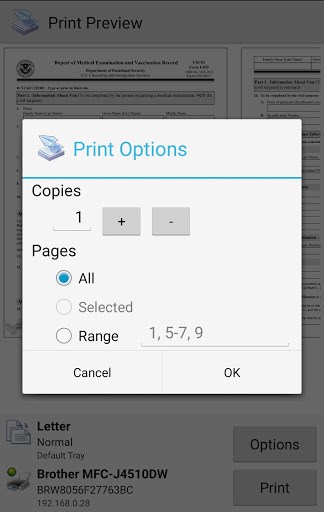 printershare app for tablet